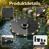 Solar Springbrunnen mit LED Licht, ideal für Vogelbad, Produktbild-Vorschau 4