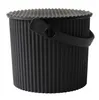 Hachiman Omnioutil Eimer mini Schwarz 4 Liter Produktbild-Vorschau 1