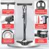 HEIMWERT Premium Fahrrad Luftpumpe für alle Ventile, Produktbild-Vorschau 3