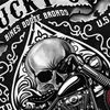 Herren T-Shirt Biker Shirt Lucky 6 Totenkopf Pik Motorrad Produktbild-Vorschau 5