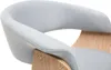 A close-up detail of a modern chair. Produktbild-Vorschau
