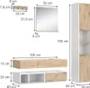 Badmöbel-Set Vicco Henri Weiß 5 Teile, Model 40854 Produktbild-Vorschau 3