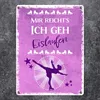 Mir reicht's ich geh Eislaufen Metallschild in 15x20 cm Produktbild-Vorschau 2