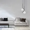 Pendelleuchte Deckenleuchte PELOTA BLACK E27 weiß schwarz Produktbild-Vorschau 2