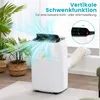 COSTWAY Mobile Klimaanlage 105m³ (35m²), 12000 BTU, Kühlen, Produktbild-Vorschau 4