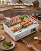 VEVOR Komerčný elektrický gril, 3200 W, poloplochý gril na Náhľad obrázku produktu 10