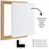 Stallmann Design XXL Schattenfugenrahmen 90x150 cm | Farbe: Produktbild-Vorschau 6