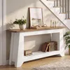Tavolino consolle lungo 160 cm con spazio contenitivo, Anteprima dell’immagine prodotto 3
