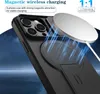 Magnetisch Hülle für iPhone 15 Pro, Dual Layer Stoßfest Produktbild-Vorschau 6
