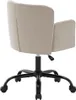 Bürosessel - Stoff - beige - höhenverstellbar - TOARA Produktbild-Vorschau 5
