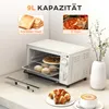 HOMCOM Minibackofen 9L Mini Ofen mit Backblech, Grillrost, Produktbild-Vorschau 4