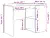 vidaXL Scrivania angolare con cassetti, bianca, 102 x 88 x Anteprima dell’immagine prodotto 8