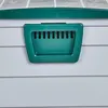 BELIANI Skrzynia ogrodowa szaro-zielona plastikowa 112 x 50 Podgląd zdjęcia produktu 9