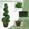 HOMCOM Künstliche Pflanzen 2er-Set UV-beständige 90cm Produktbild-Vorschau 4