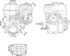 MAR-POL Motor 9HP/25mm k čerpadlu nebo centrále M79896 Náhled obrázku produktu 2