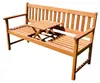 Gartenbank Akazie 157 cm 3-Sitzer Sitzbank LAURA Produktbild-Vorschau 2