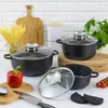 8-Teiliges Set. Klausberg Granit Töpfe Kb-7359 Produktbild-Vorschau 2