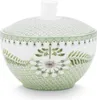 PIP STUDIO Lily&Lotus Tiles Light Green Zuckerdose 300ml Produktbild-Vorschau 1