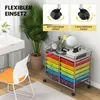 Carrello con cassetti, carrello da cucina con rotelle, Anteprima dell’immagine prodotto 5
