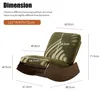 MODFU Schaukelstuhl Gleiter Sessel Einzelsitz Sanfte Produktbild-Vorschau 6