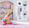 Relaxdays Steckregal Kinderzimmer, Katzen Motiv, 7 Fächer, Produktbild-Vorschau 3