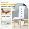 2er-Set Esszimmerstühle, weißes Kunstleder, Produktbild-Vorschau 11