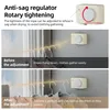 Skrytá, zatahovací šňůra na prádlo pro vnitřní i venkovní Náhled obrázku produktu 4