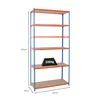 PROREGAL Schwerlastregal GIANT MULI | HxBxT 250x110x40cm | Produktbild-Vorschau 2