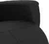 vidaXL Fauteuil relax avec repose-pieds Noir Similicuir Voir les images du produit 7