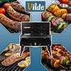Vilde | Kufríkový gril na drevené uhlie - 43x26x29 cm - Náhľad obrázku produktu 7