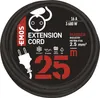 Verlängerungskabel 25 m / 1 Steckdose / schwarz / Gummi-Neopren / 250 V / 2,5 mm2 Podgląd zdjęcia produktu