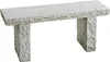 Dehner Gartenbank, 2-Sitzer, ca. 100 x 30 x 44 cm, Granit, Produktbild-Vorschau 1