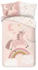 Duvet cover Pure 135x200 + 1* 80x80 cm - unicorn, rainbow Produktbild-Vorschau 5