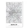 MuchoWow® Mauspad Mousepad Deutschland - Stadtplan - Berlin Produktbild-Vorschau 1