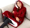 4er Set Kuschelige Hoodie Decke mit Ärmeln, Vielseitiger Produktbild-Vorschau 11