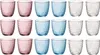 Bormioli Rocco Kleurrijke waterglazen - Set "Slot" - 18 Productafbeelding-voorbeeld 1