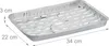 Relaxdays Grillschale Alu, 40er Set, 34 x 22 cm, Aluschalen Produktbild-Vorschau 4