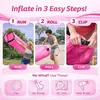 Canapé gonflable 180 × 65 cm avec sac de transport, matelas Voir les images du produit 7