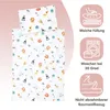 Kinder Bettdecke ohne Bezug 90x120 cm - Baumwolle Baby Produktbild-Vorschau 4