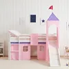 Lits superposé 90x200 cm avec Tour Toboggan Matelas Lit Voir les images du produit 8