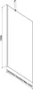 Technical drawing of a shower screen with dimensions indicated. Anteprima dell’immagine prodotto