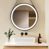 S'AFIELINA 60cm Badspiegel mit Beleuchtung Rund LED Produktbild-Vorschau 1