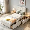Postel INONEFT, 90x200 cm, jednolůžko s rošt, dětská Náhled obrázku produktu 1