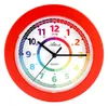 Atlanta Wanduhr für Kinder, rot, Ø 22 cm Produktbild-Vorschau 2