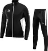 alpas Trainingsanzug Calcio Schwarz/weiß Gr. L Sportanzug Produktbild-Vorschau 1
