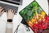 MuchoWow® Laptop Hülle 14 ZollObst - Gemüse - Regenbogen Produktbild-Vorschau 2