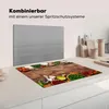 KitchenYeah© Herdabdeckplatte Kräuter - Gemüse - Rustikal , Produktbild-Vorschau 3