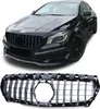 Sport Kühlergrill Chrom Schwarz Glanz für Mercedes CLA C117 Produktbild-Vorschau 1