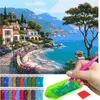 ARTULIO Diamond Painting Set - Küstenlandschaft mit Bergen Produktbild-Vorschau 1