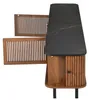 Moderner Lowboard-TV-Schrank mit Schiebetüren und Produktbild-Vorschau 14